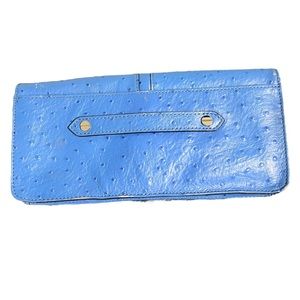 Milly Ring Detail Clutch Bag in White